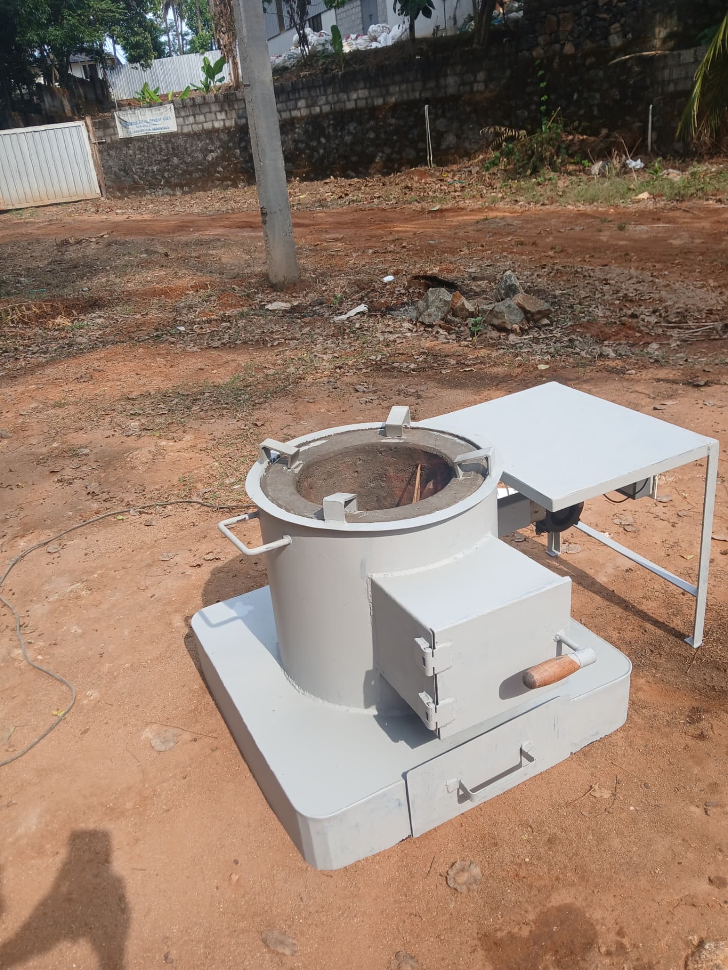 Commercial Turbo Stove with Work Table